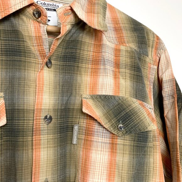 Columbia Lightweight Cotton Plaid Shirt - Picture 2 of 15
